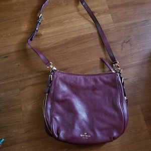 Merlot colored kate spade crossbody